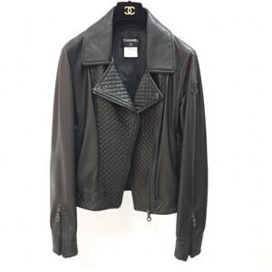 Chanel Vintage 2010 Biker Jacket Sz.40
